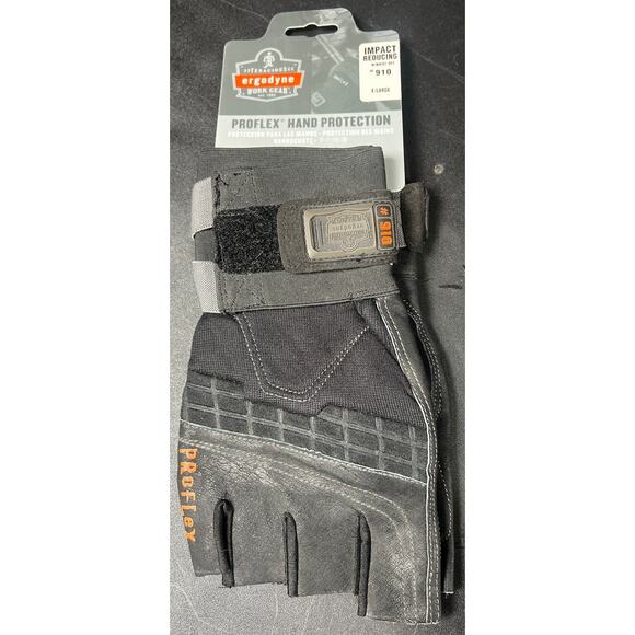 Ergodyne NWT Black Gloves Proflex Hand Protection XL "910 Wrist - Picture 5 of 5